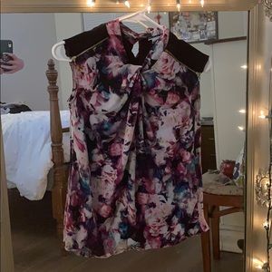 Liz Claiborne Cap Sleeve Top